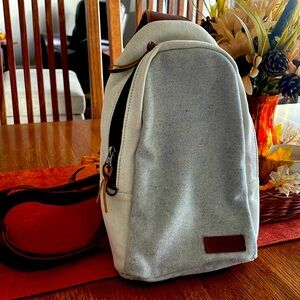 COPY - Nena & Co. Denim & Café Leather Sling